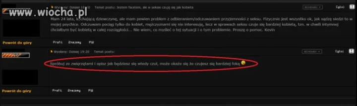 Jestem mężczyzną