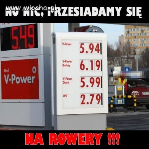 60% ceny paliwa to podatki!!!