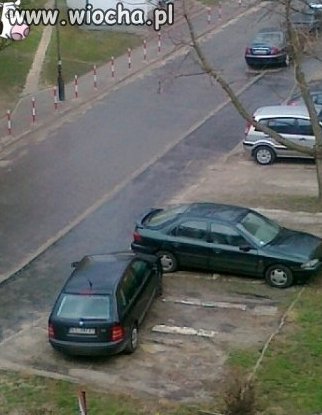 Tak się parkuje na Łódzkich osiedlach 