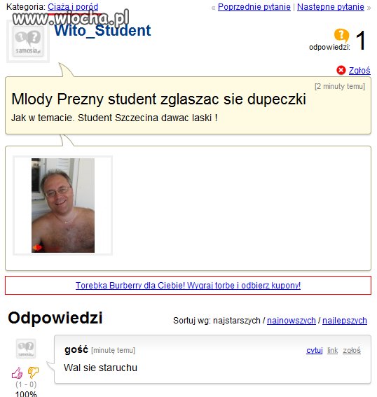 Młody student