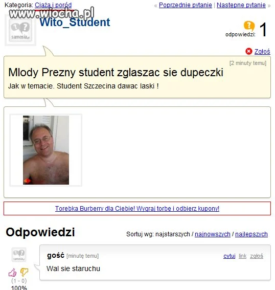 Młody student