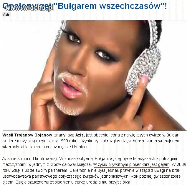 W życiu prywatnym piosenkarz jest gejem