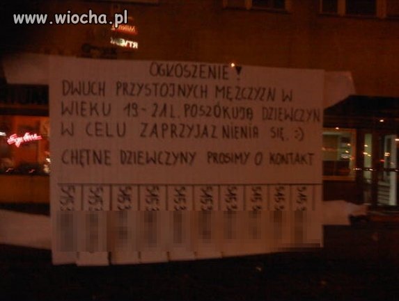 Są jakieś chętne?
