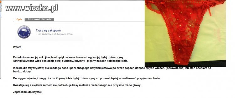 Aukcja dla fetyszystów