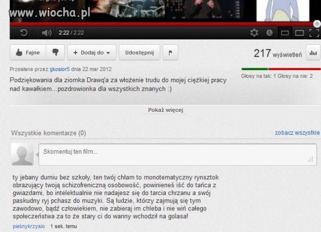 Nie bądź obojętny na otaczającą nas wiochę