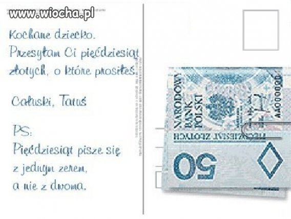 Kochany Tatuś.
