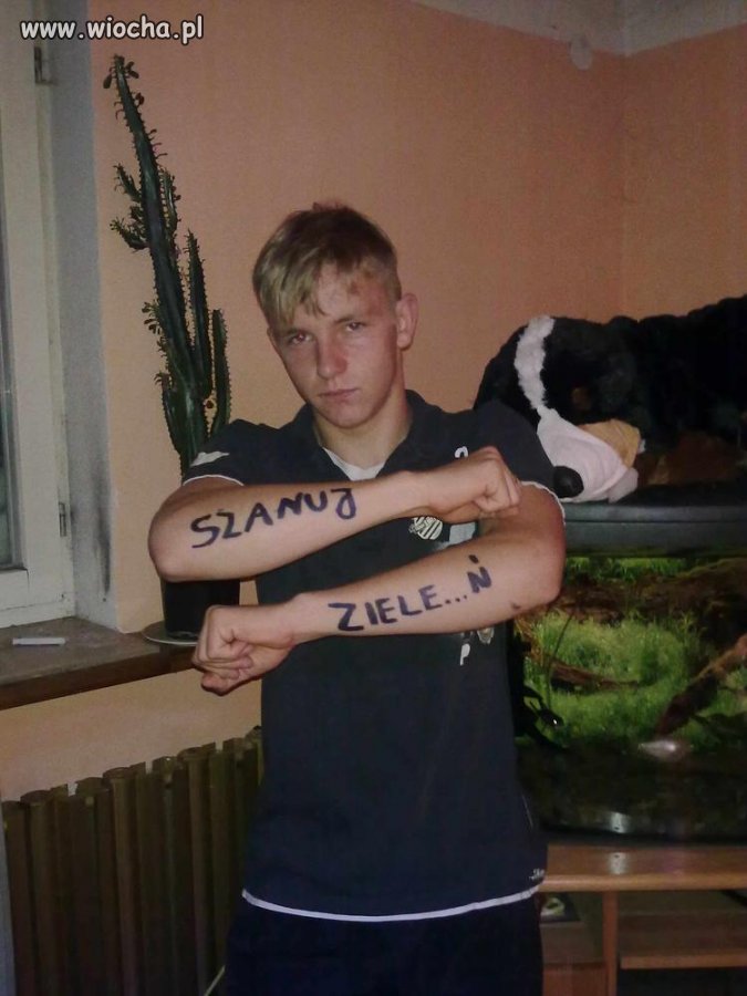 Szanujący ziele.....ń..