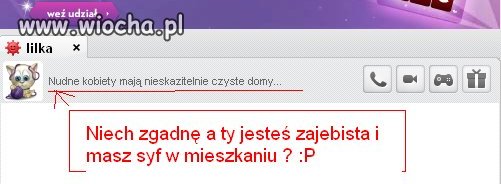 Opis na GG zdradza wszystko