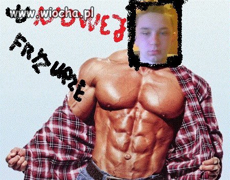 W nowej fryzurze 