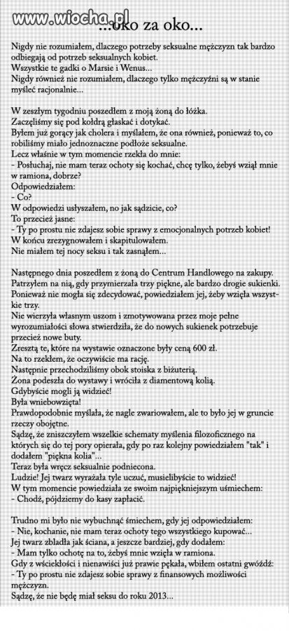Nie ma to jak rewanż