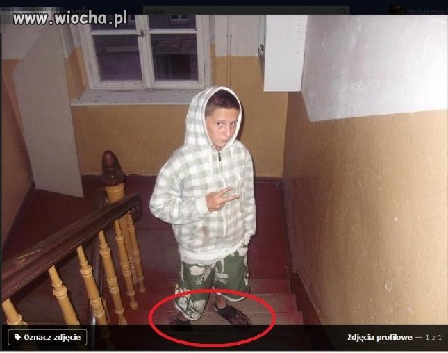 Prawdziwa gangsta chodzi w kapciach!