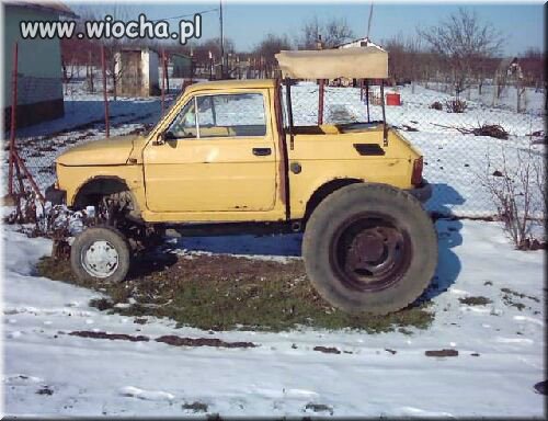 Ehh koleś chciał zaszpanić...
