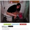 Następna amatorka fotek na sedesie