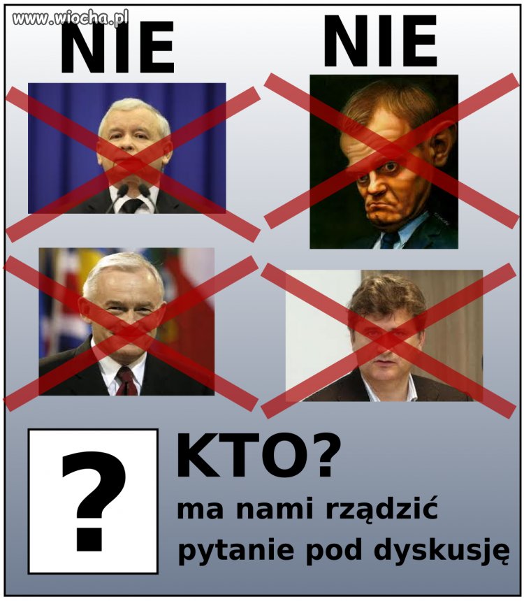 Kto jest godzien nas reprezentować? Ja nie wiem...