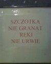 W jednej z łazienek w centrum handlowym.