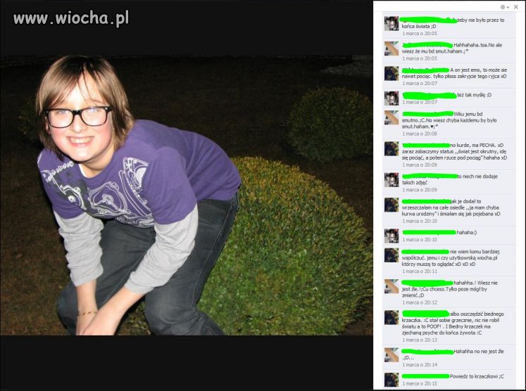Sam sobie krzywdę robi.