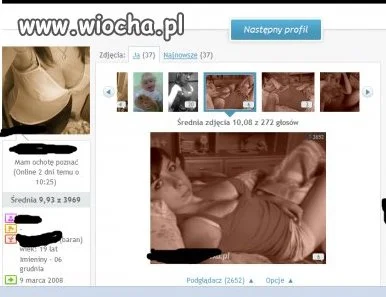 Urodą nie grzeszę