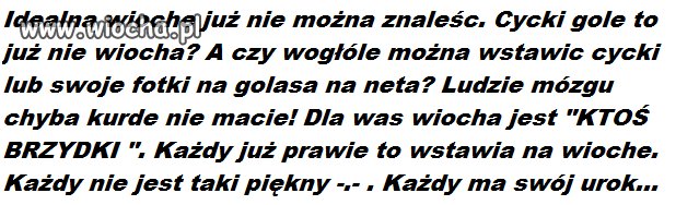 Moje zdanie. 