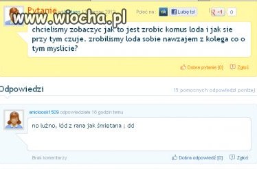 Lod z rana jak śmietana