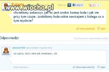 Lod z rana jak śmietana