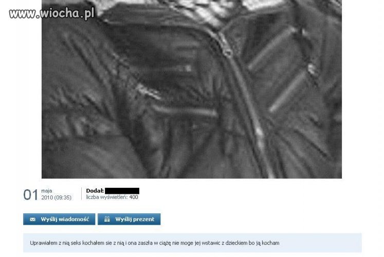 "Bo ją kocham..."