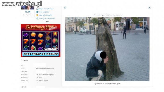 Kolesiowi najwyraźniej chciało się polizać