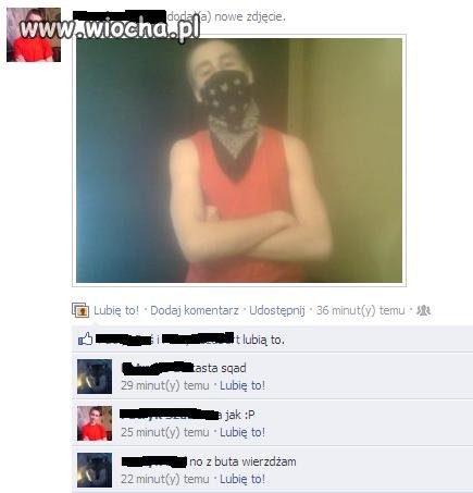 ,,z buta wierzdżam"