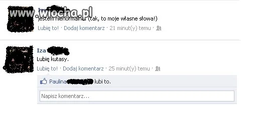 Co do tego pierwszego... popieram 