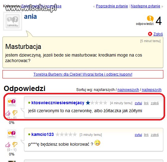 Masturbacja kredką