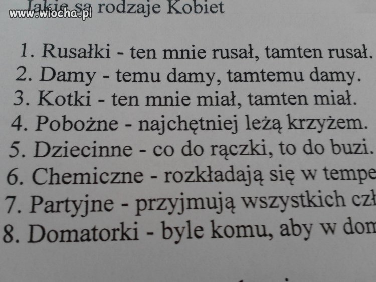 Dziś dzień kobiet ;)