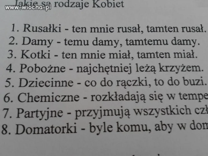 Dziś dzień kobiet ;)