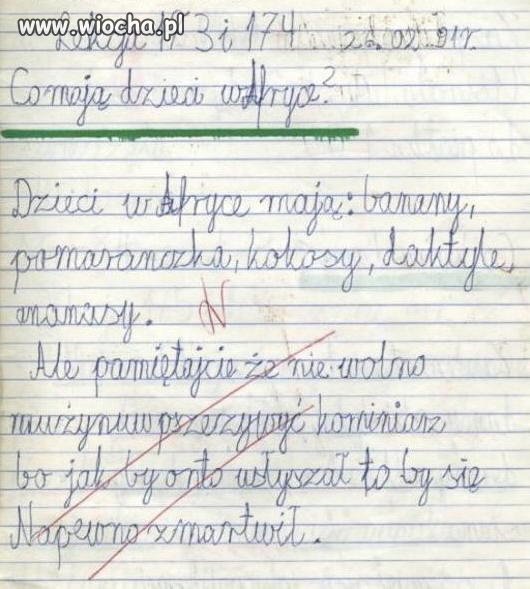 CO MAJĄ DZIECI W AFRYCE... 