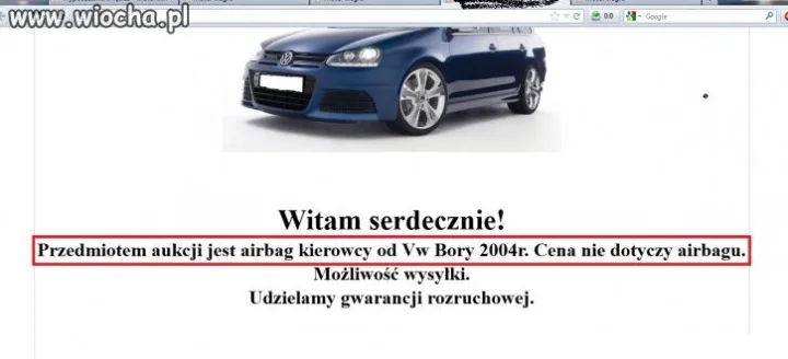 Nie wiadomo co kupujemy??