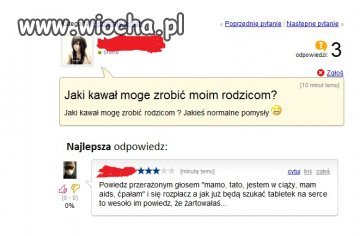Dobry żart nie jest zły 