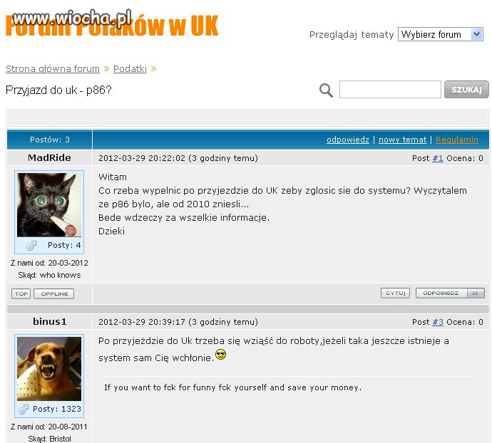 Bardzo mądra odpowiedź