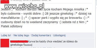 Idę do ginekologa
