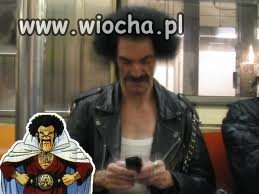 Człowiek Mr- satan z Dragon Ball