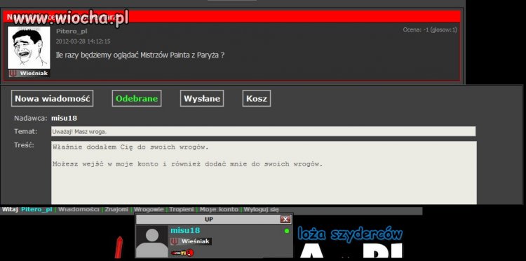 Uważaj jak komentujesz absurdy