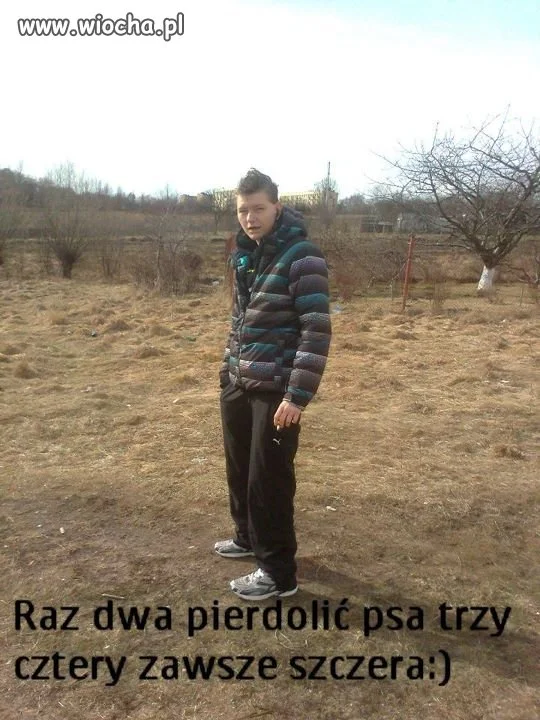 Napis sam mówi za siebie 