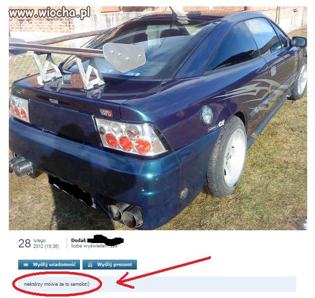 ...niektórzy mówią że to samolot