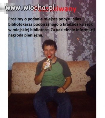 List gończy.