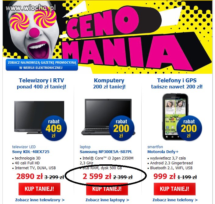 Niezła promocja.
