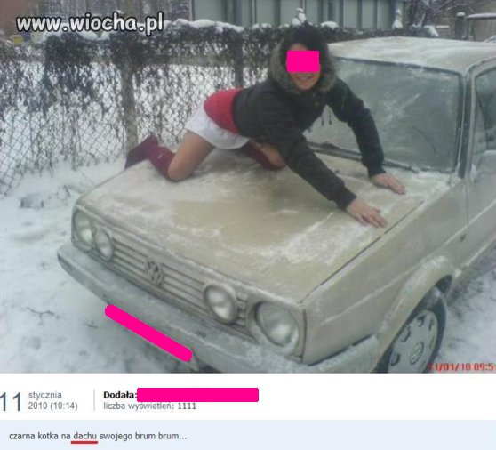 Na dachu swojego brum brum