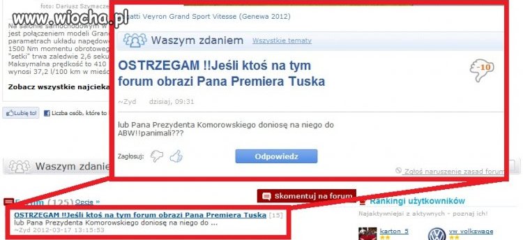 Obrońcy naszego rządu są już wszędzie...
