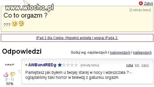 Co to orgazm?