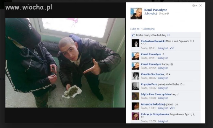 Szpan na facebooku