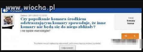 I nie będzie miał kolegów...