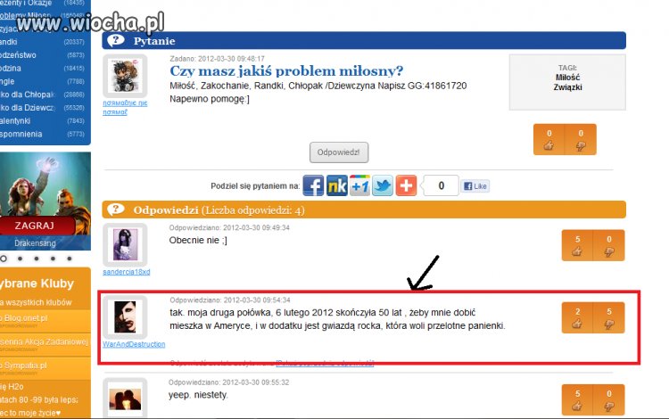 Problemy miłosne
