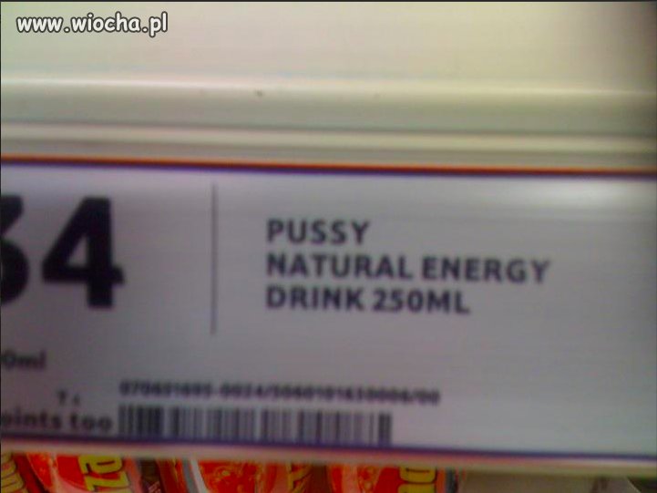 Naturalny napój energetyczny Cipka