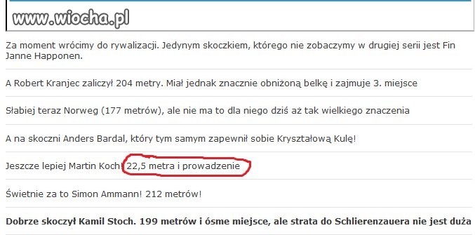 Skoki Narciarskie